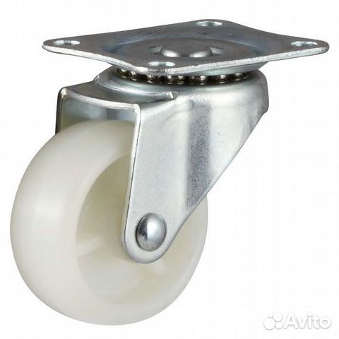 Опора мебельная поворотная, SCpp50, d50, полиэтил