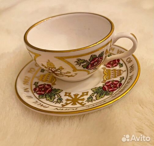 Чайная пара фарфор