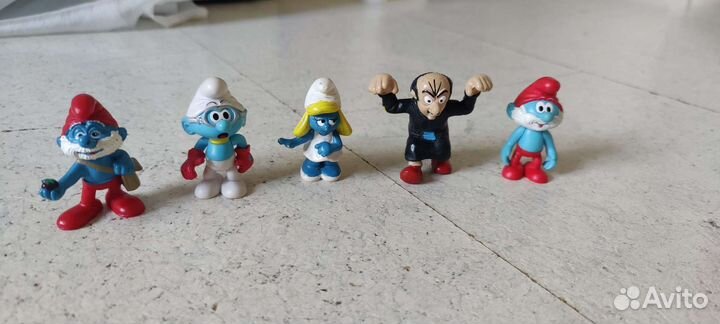 Фигурки Смурфики. Schleich