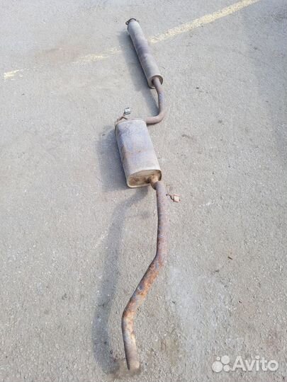 Глушитель на Ford Focus 2 1.6