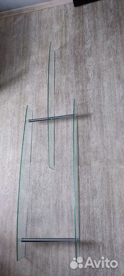 Полка настенная стеклянная