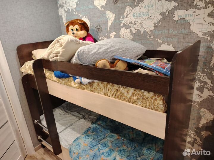 Двухъярусная кровать бу для детей