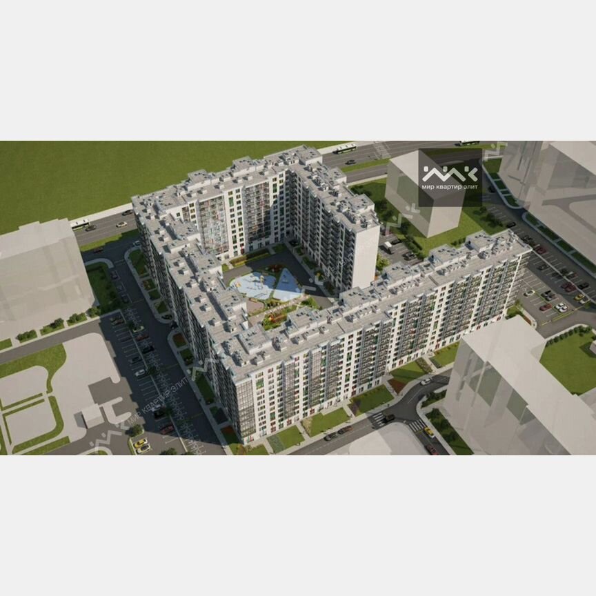 1-к. квартира, 29 м², 6/13 эт.