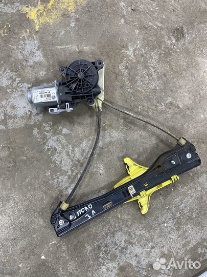 Стеклоподъемник задний левый Volkswagen Polo sedan