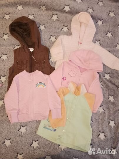 Вещи на девочку до 1,5 лет