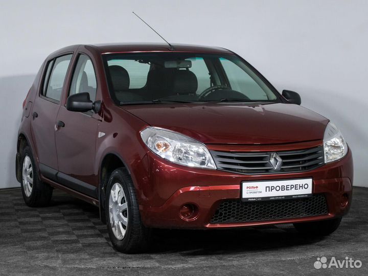 Renault Sandero 1.6 МТ, 2011, 55 265 км