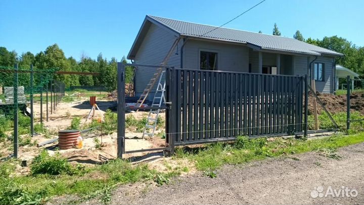Монтаж забора под ключ
