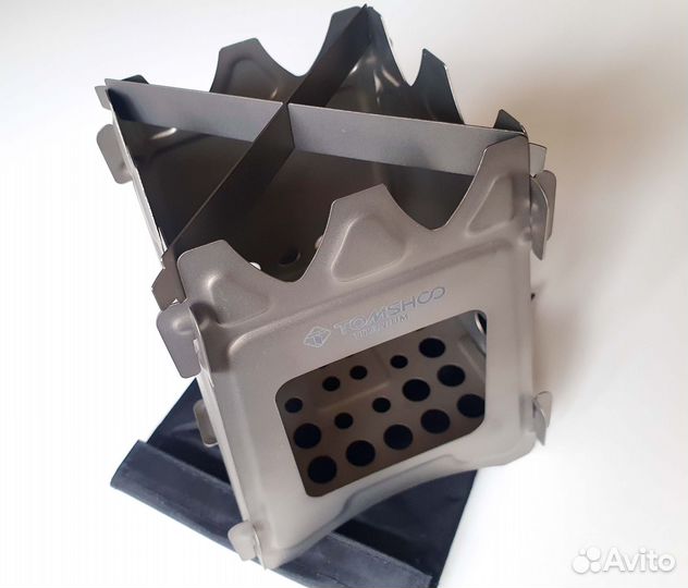 Титановая печка щепотница Tomshoo