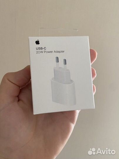 Блок быстрой зарядки iPhone 20W (новый) Premium