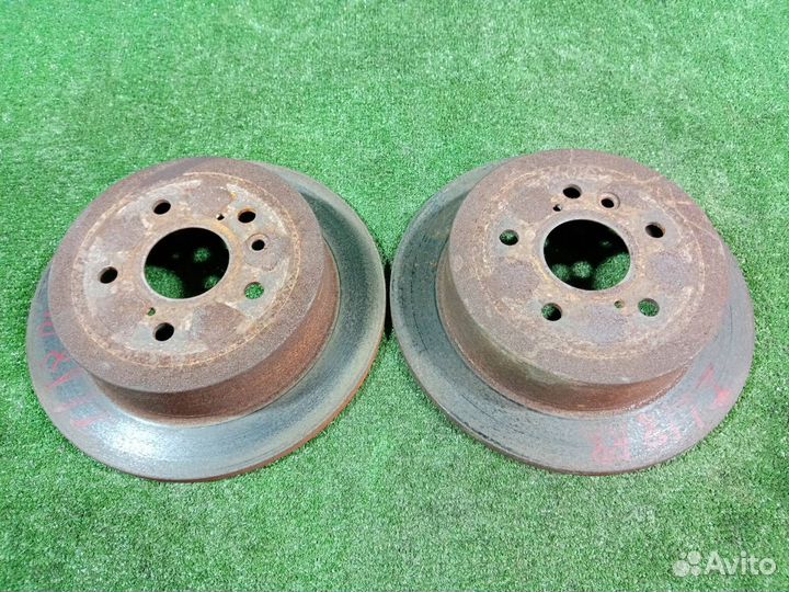 Диск тормозной (комплект) задний Toyota Alphard