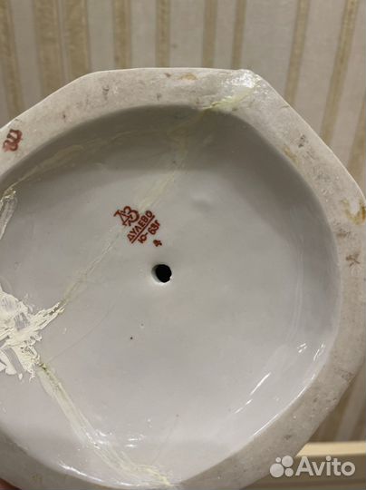 Аленушка Дулево 1963 Статуэтка Трещины