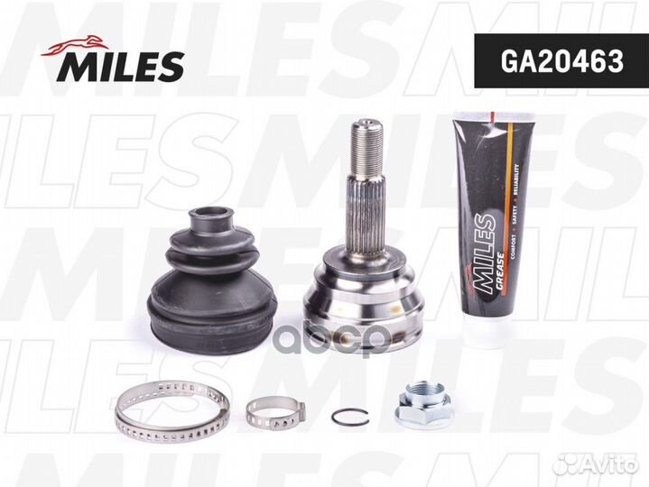 Шрус toyota camry/carina 1.3-1.8 86-97 нар. GA2