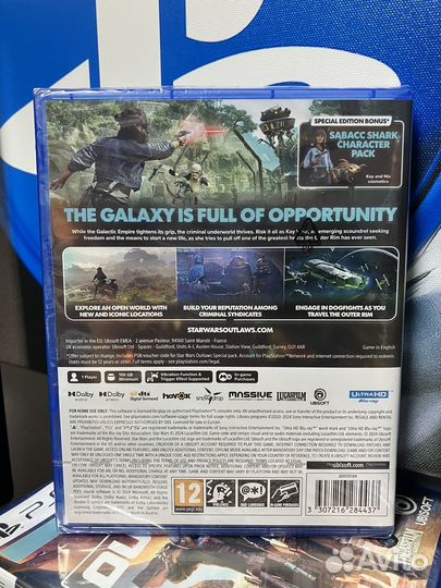 Star wars outlaws ps5 диск