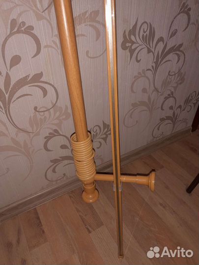 Гардина двухрядная 1.55м в отличном сост