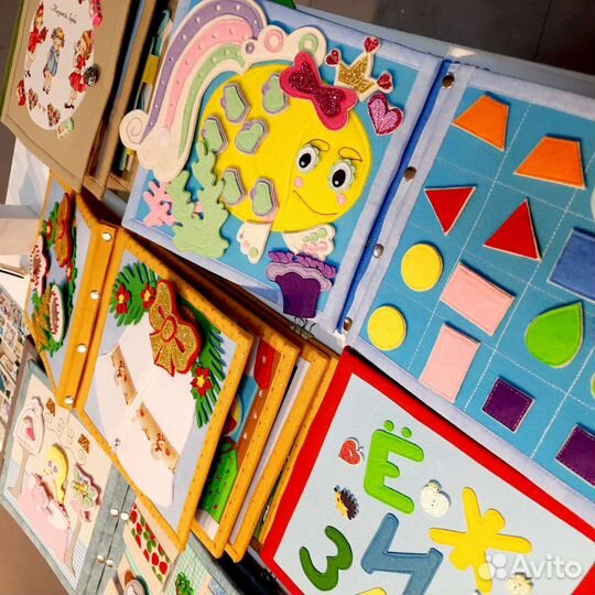 Детские развивающие книжки