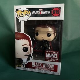 Funko Pop 619 Black Widow Collector Corps