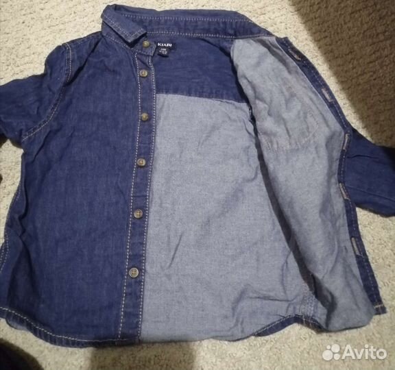 Джинсовая рубашка