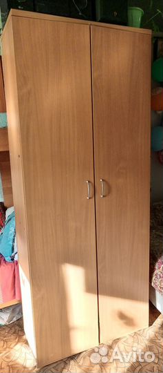 Кровать двухъярусная, шкаф, 2 матраса