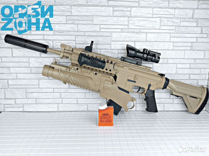 Детский гидробольный автомат M416D