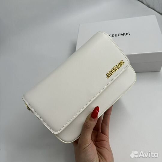 Сумка Jacquemus белая