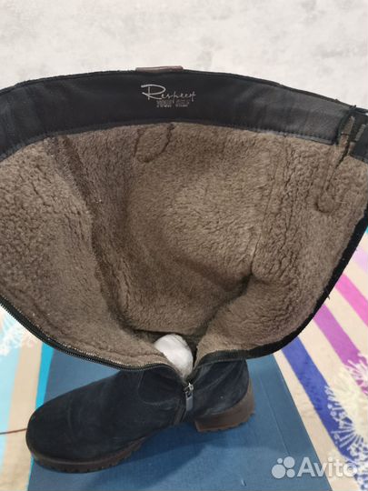Сапоги женские натуральная замша