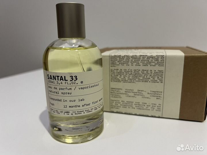 Le Labo Santal 33 Унисекс Парфюм 100ml