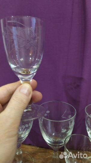 Фужеры, рюмки СССР