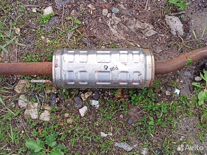 Глушитель гофра резонатор Рио Солярис