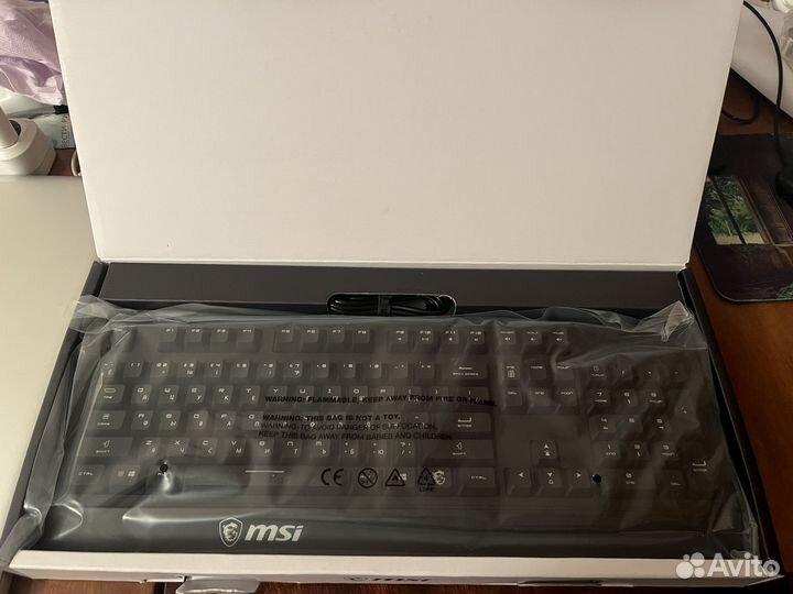 Новая клавиатура msi vigor GK20