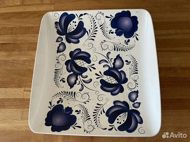 Блюдо гжель