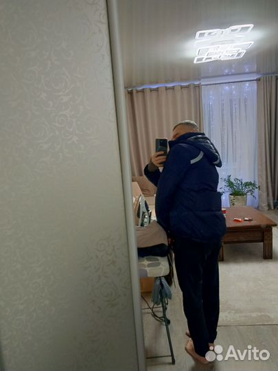 Куртка зимняя мужская размер 48 бу