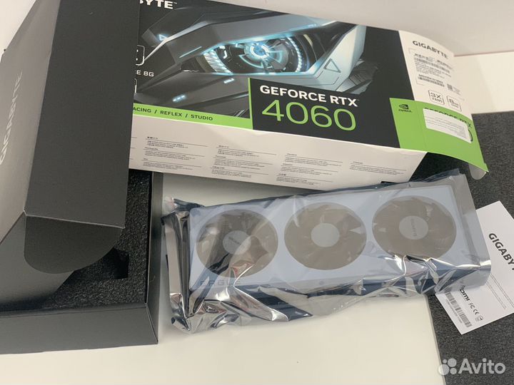 Видеокарта Geforce rtx 4060 eagle oc ice