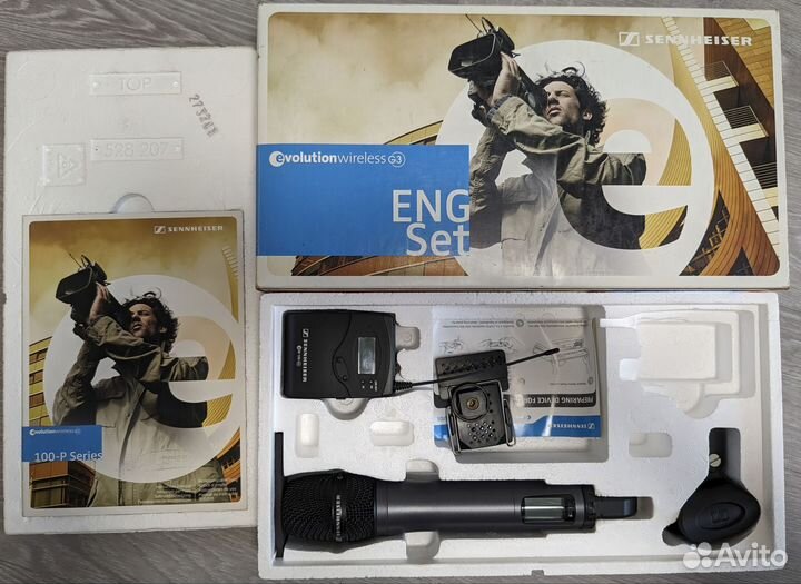 Sennheiser SK 100 G3-A, радиосистема EW 135P G3-A