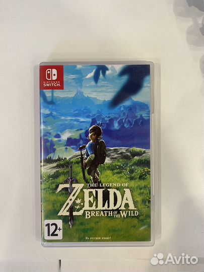 The Legend of Zelda Breath of the Wild switch