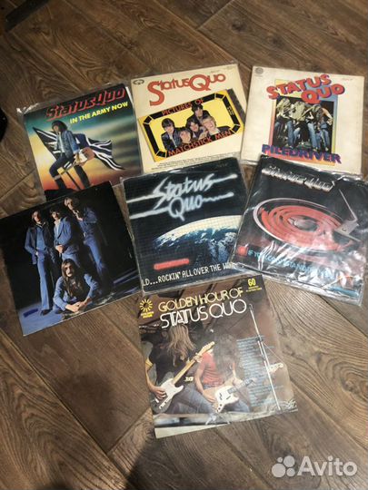 Status Quo lp пластинки UK