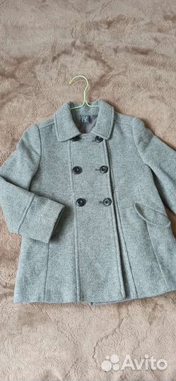 Пальто для девочки zara
