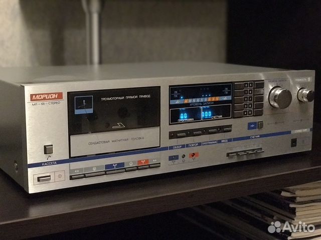 Дека кассетная морион мп-101-стерео купить в Москве | Электроника | Авито