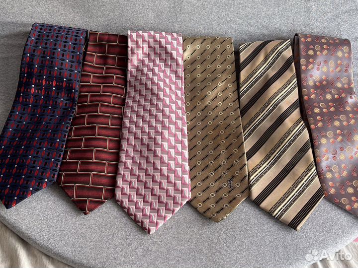 Галстук мужской пакетом 6 штук