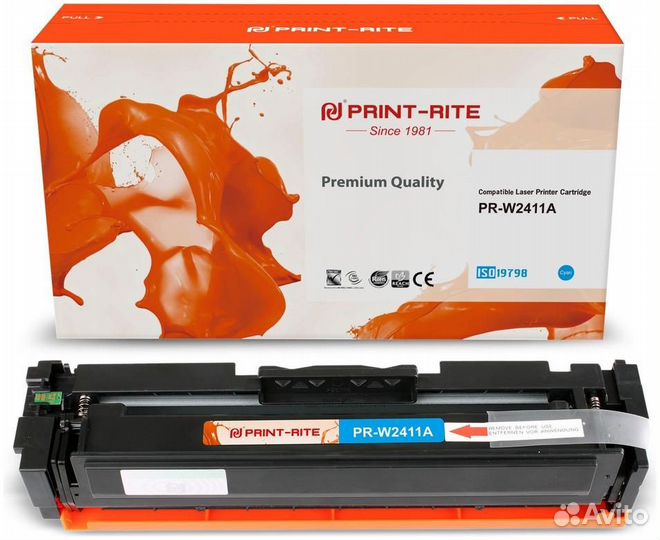Картридж Print-Rite PR-W2411A 1458561