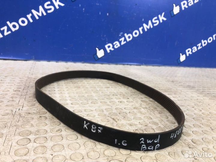 Ремень генератора Renault Kaptur 1.6 2021