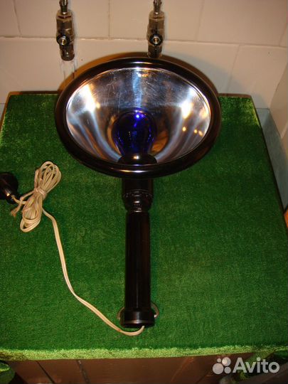 Синяя лампа для прогревания Медицина СССР