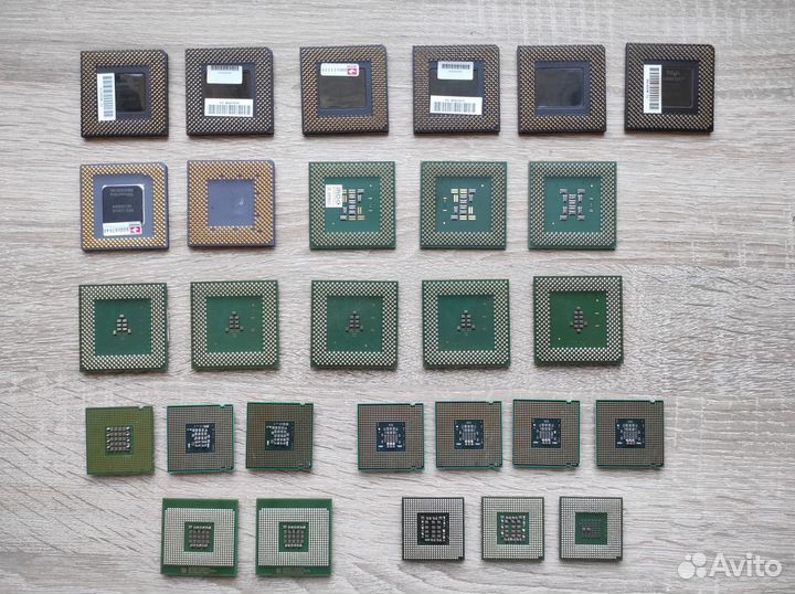 Процессоры Intel Pentium Celeron Xeon