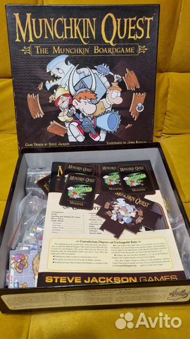 Настольная игра Munchkin Quest