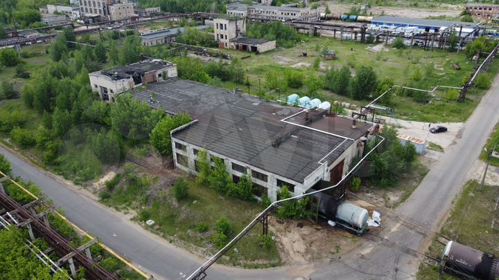 Производственное помещение, 1399.1 м² с жд ветками