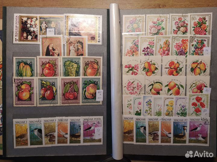 Почтовые марки флора фауна II