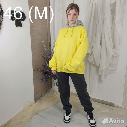 Худи с флисом 7986
