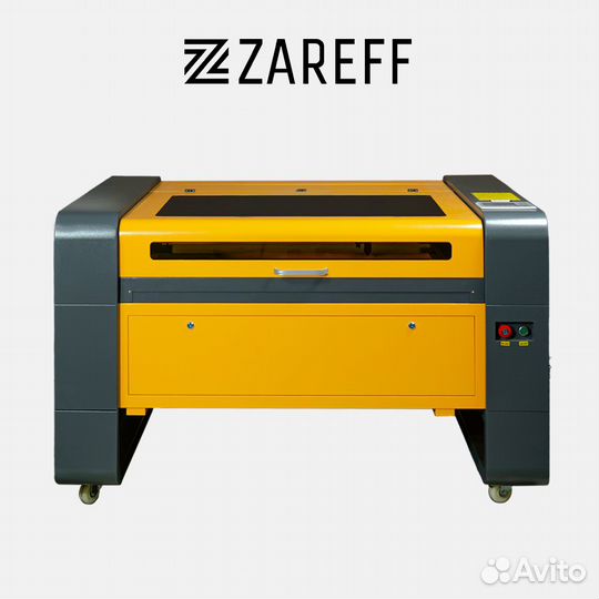 Лазерный станок Zareff Plus 900х600мм 90x60 100W