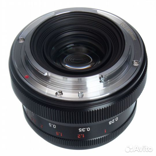 Объектив 7artisans 35mm F1.2 II Canon EOS-M, черн