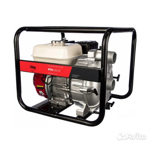 Мотопомпа для слабозагрязненной воды fubag PTH 600