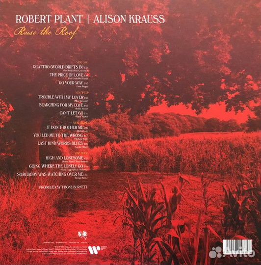 RobertPlant Alison Krauss Raise The Roof (coloured) (2LP)